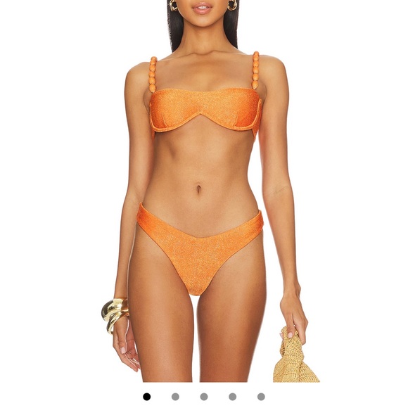 DEVON WINDSOR Swim Devon Windsor Orange Harriet Bikini Top Poshmark